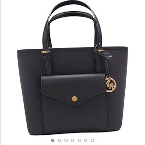 Michael Kors Jet Set Saffiano Multifunction tote